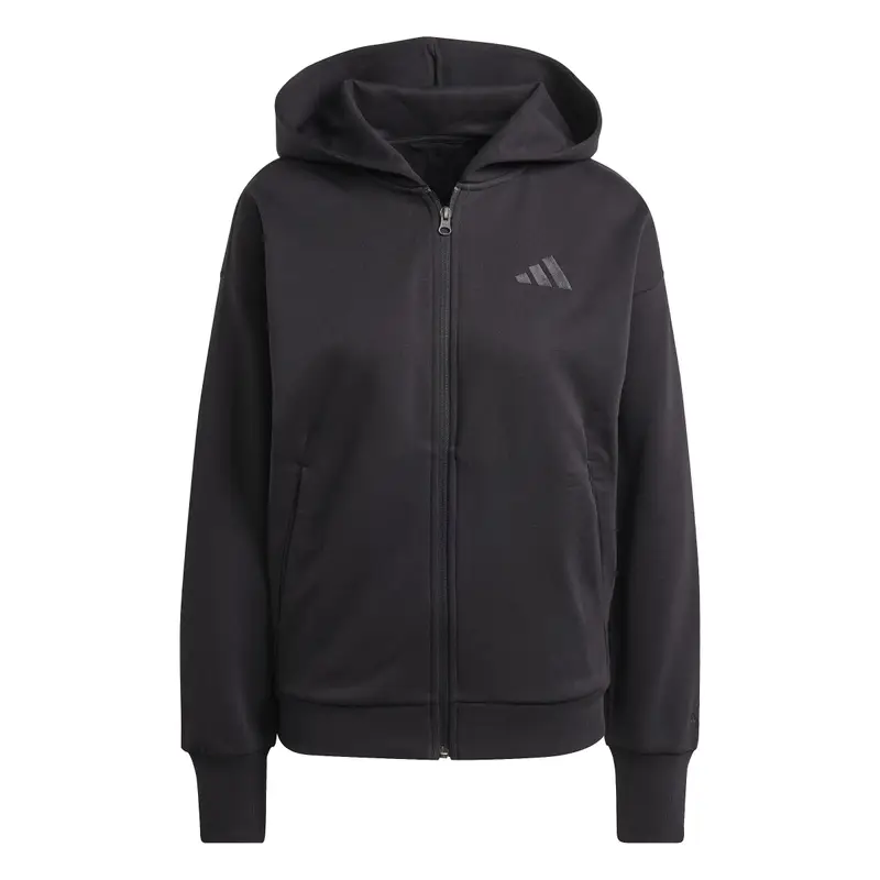Felpa con cappuccio da donna adidas All Szn Fleece Noir
