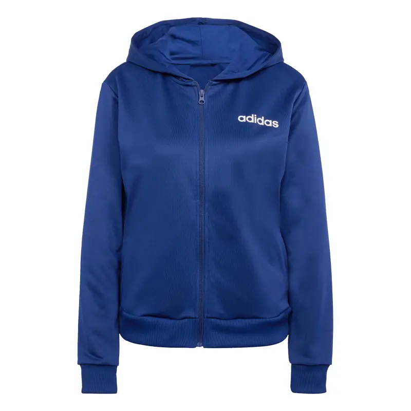 Felpa con cappuccio da donna adidas Essentials Linear Bleu