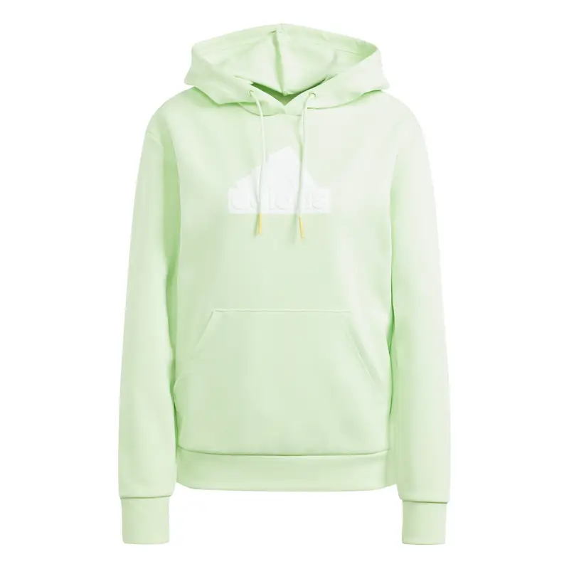 Felpa con cappuccio da donna Adidas Future Icons Badge Of Sport Vert