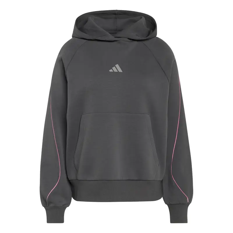 Felpa con cappuccio da donna adidas Stadium Gris