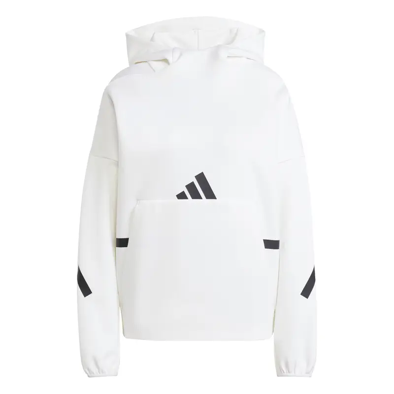 Felpa con cappuccio da donna adidas Z.N.E Blanc