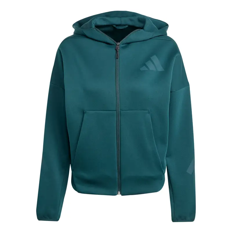 Felpa con cappuccio da donna adidas Z.N.E Vert