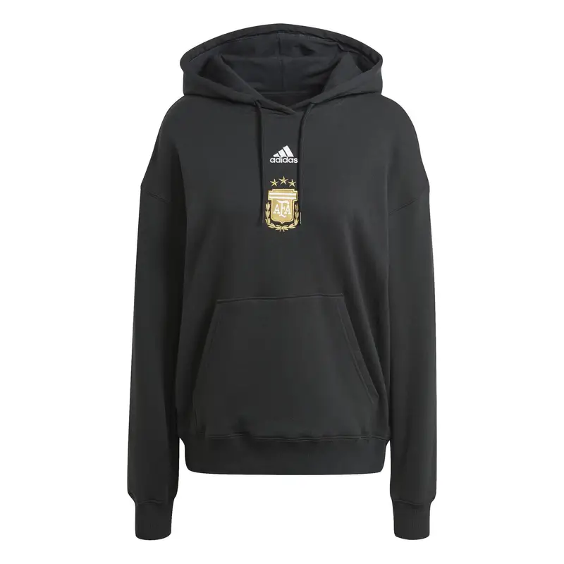 Felpa con cappuccio da donna Argentine 2023 Noir