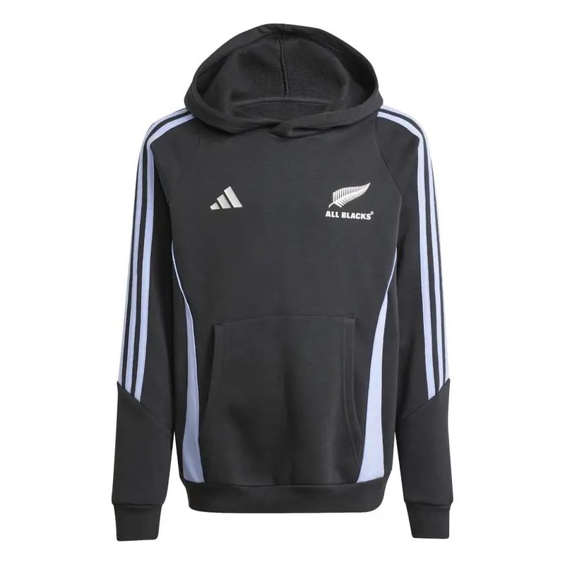 Felpa Con Cappuccio Da Rugby Bambino All Blacks | Adidas Nero