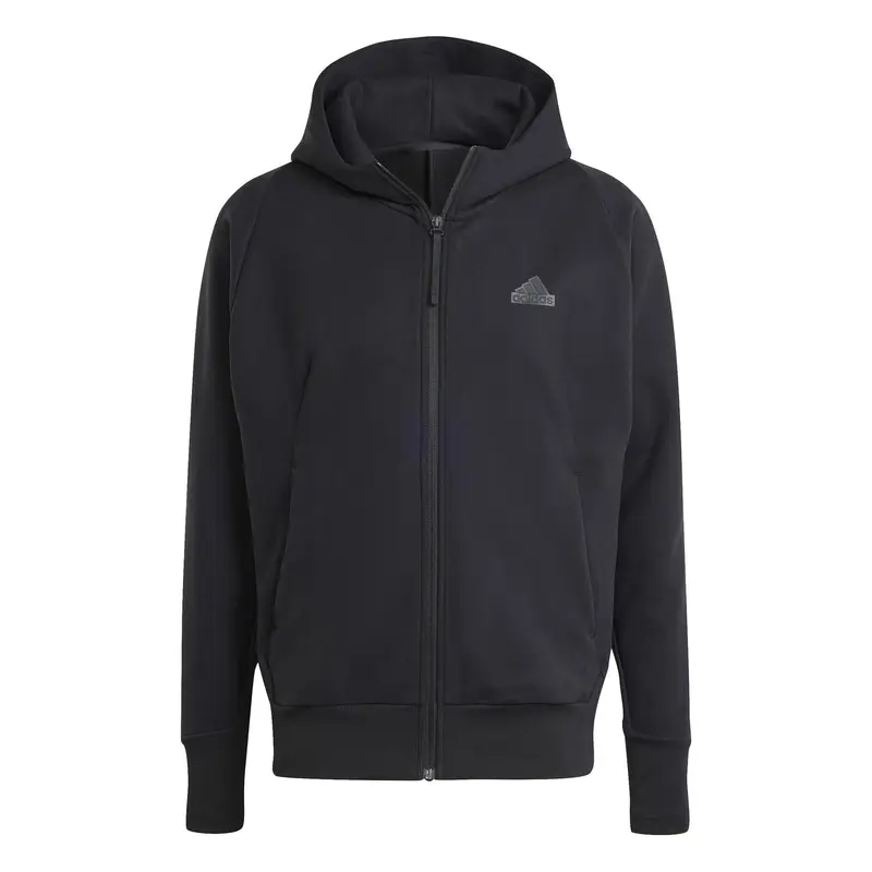 Felpa con cappuccio e zip adidas Z.N.E Noir