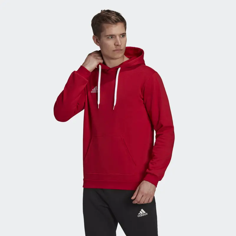 Felpa con cappuccio Entrada 22 Sweat | Adidas Rosso