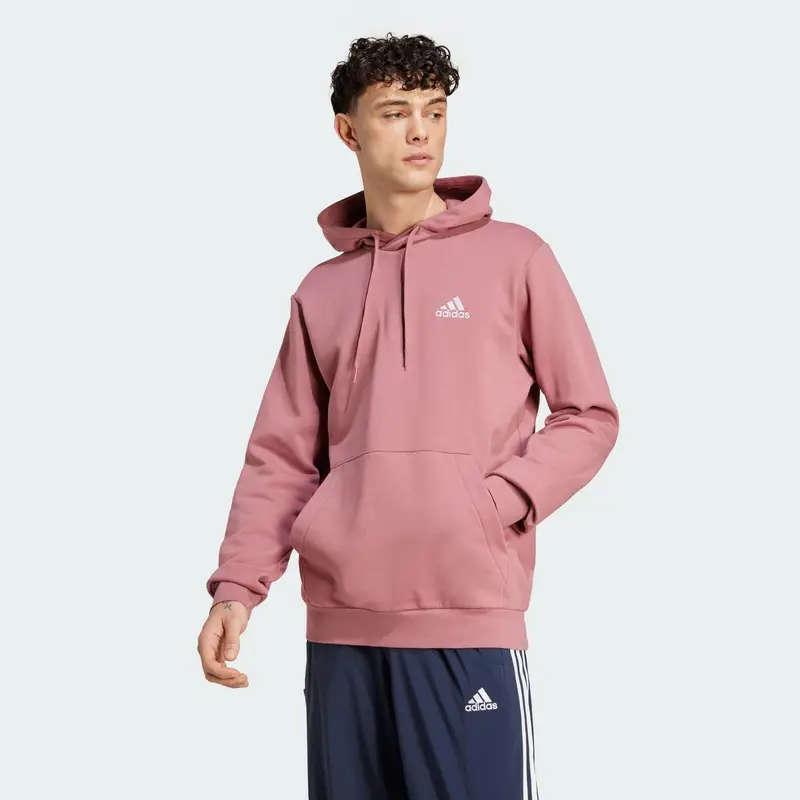 Felpa con cappuccio Essentials Fleece | Adidas Rosa