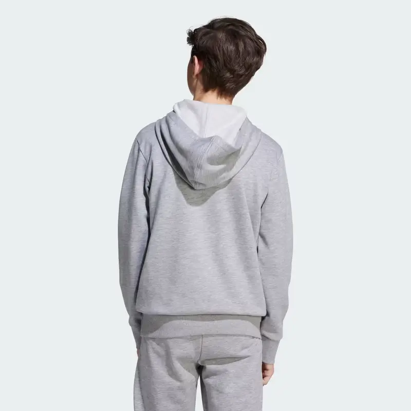 Felpa con cappuccio Essentials Junior Medium Grey Heather miniatura 2