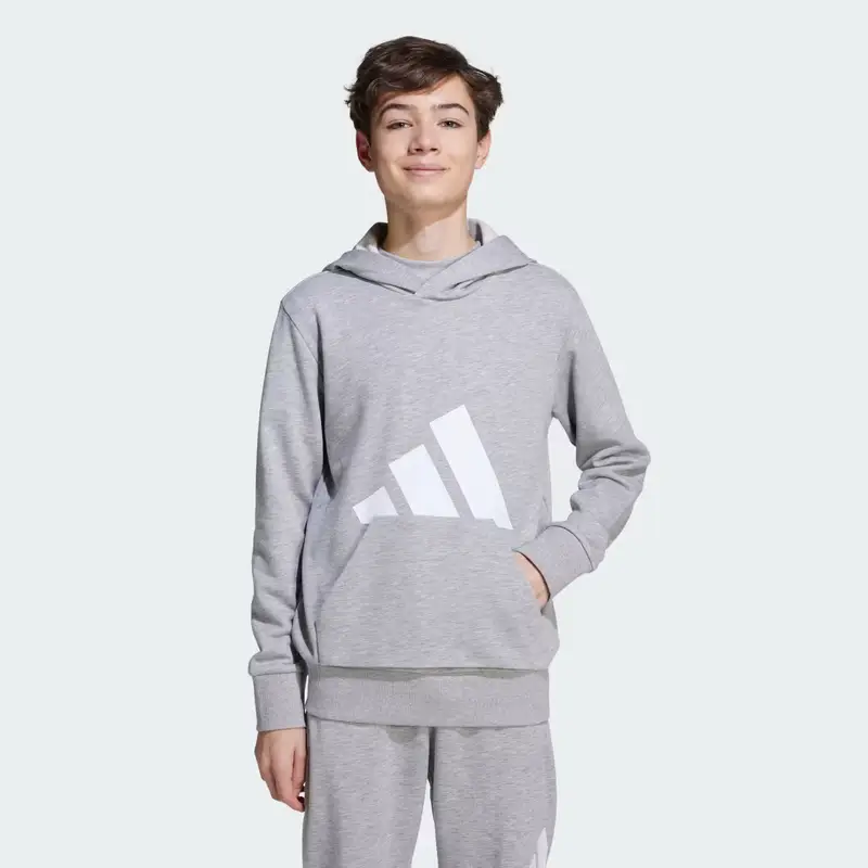 Felpa con cappuccio Essentials Junior Medium Grey Heather