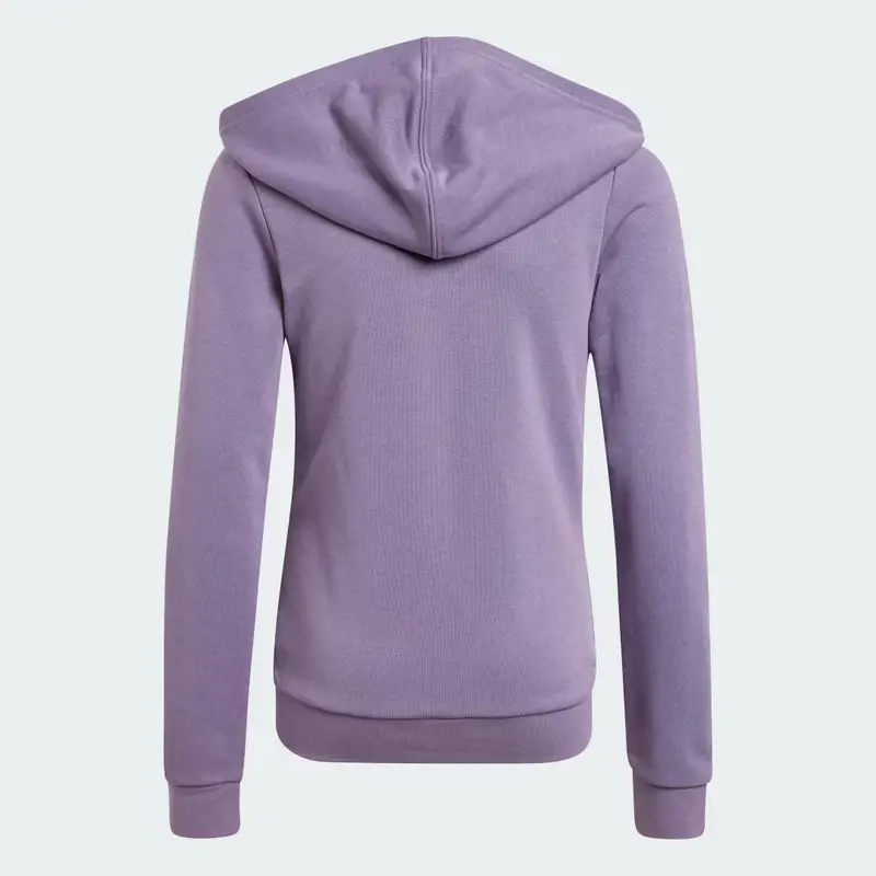 Felpa con cappuccio Essentials Linear Logo Full-Zip Shadow Violet miniatura 2
