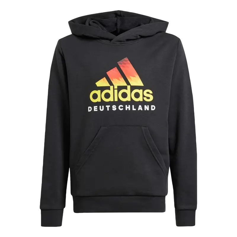 Felpa con cappuccio Junior Germany | Adidas Nero