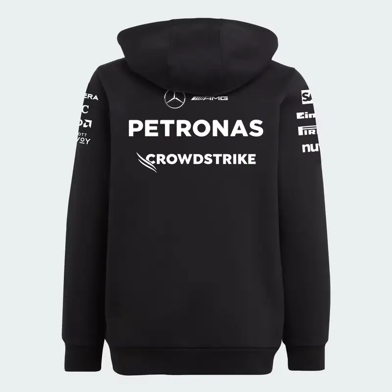 FELPA CON CAPPUCCIO MERCEDES - AMG PETRONAS FORMULA ONE TEAM Black miniatura 2