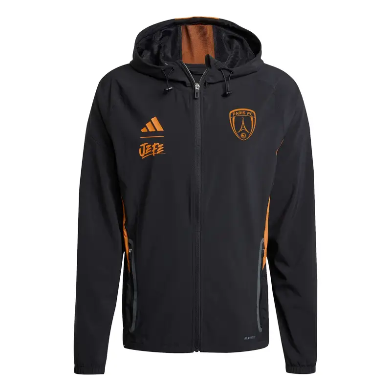 Felpa con cappuccio Paris FC 2025/26 Noir