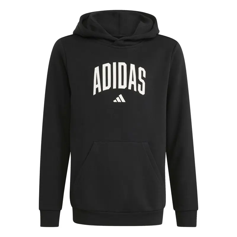 Felpa con cappuccio per bambini adidas Codes Collegiate Graphic Noir