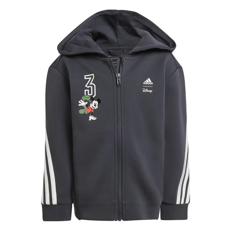Felpa con cappuccio per bambini adidas Disney Mickey Mouse Gris