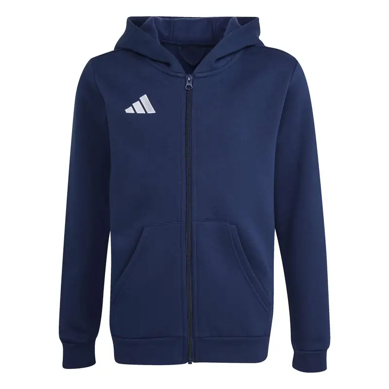 Felpa con cappuccio per bambini adidas Entrada 26 Bleu