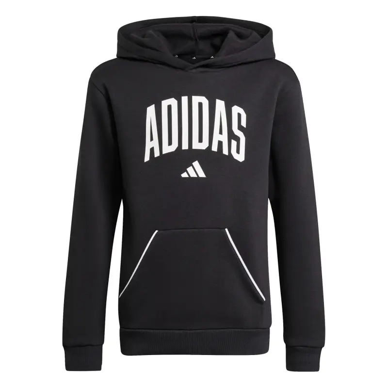 Felpa con cappuccio per bambini adidas Essentials Collegiate Typography