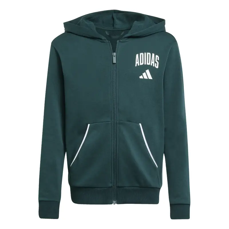 Felpa con cappuccio per bambini adidas Essentials Collegiate Typography