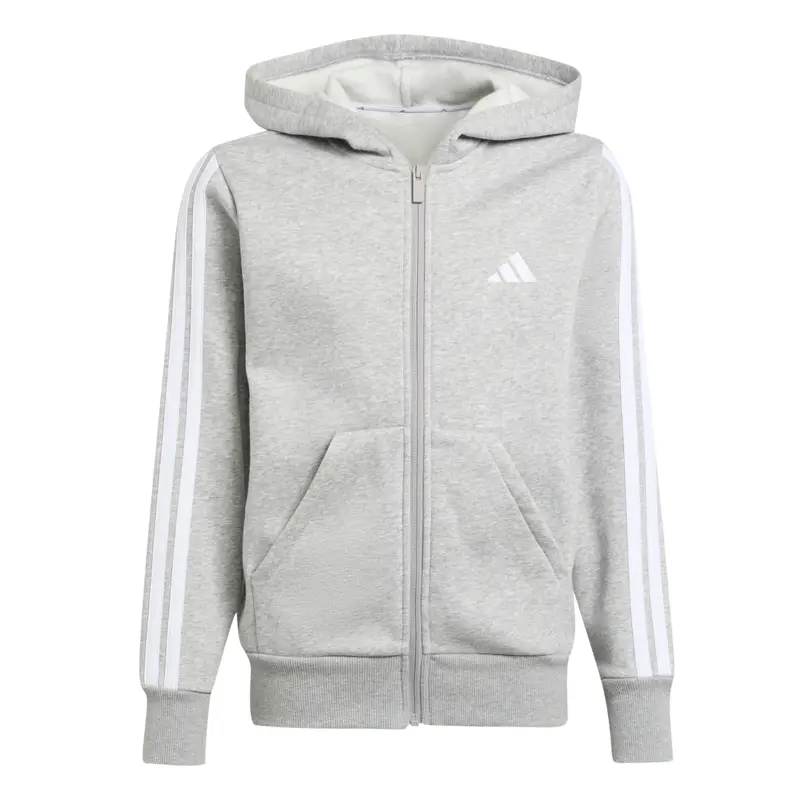 Felpa con cappuccio per bambini adidas Essentials Gris