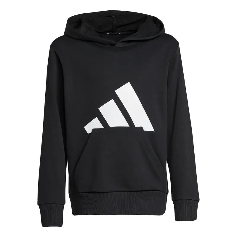 Felpa con cappuccio per bambini adidas Essentials Noir