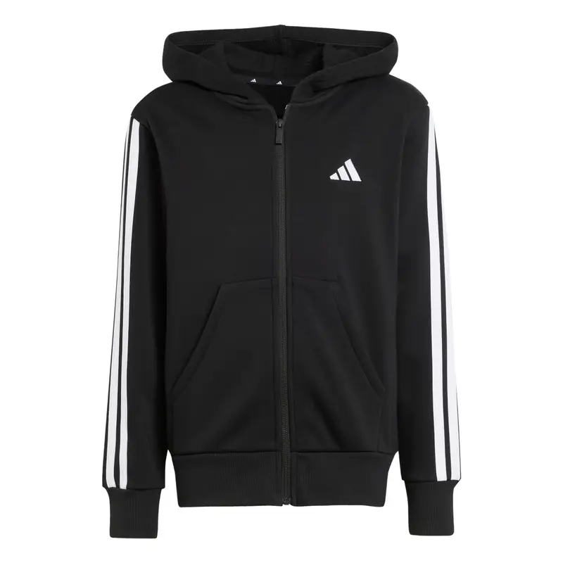 Felpa con cappuccio per bambini adidas Essentials Noir