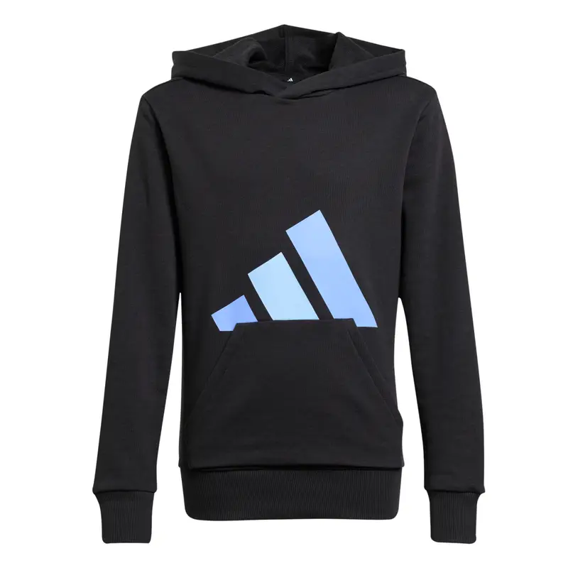 Felpa con cappuccio per bambini adidas Essentials Noir