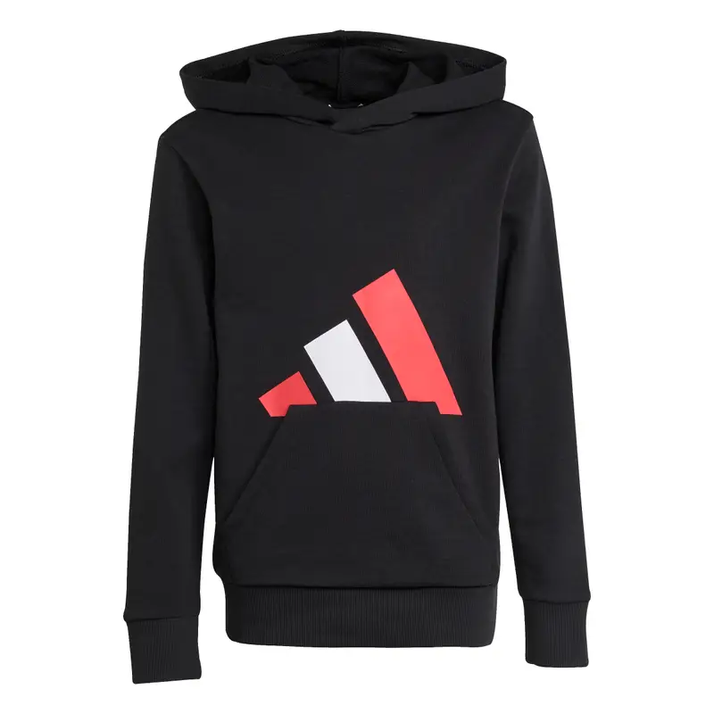 Felpa con cappuccio per bambini adidas Essentials Noir