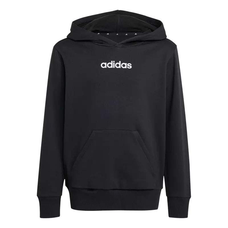 Felpa con cappuccio per bambini adidas Essentials Noir