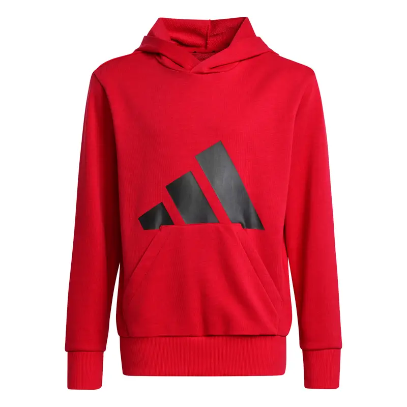 Felpa con cappuccio per bambini adidas Essentials Rouge