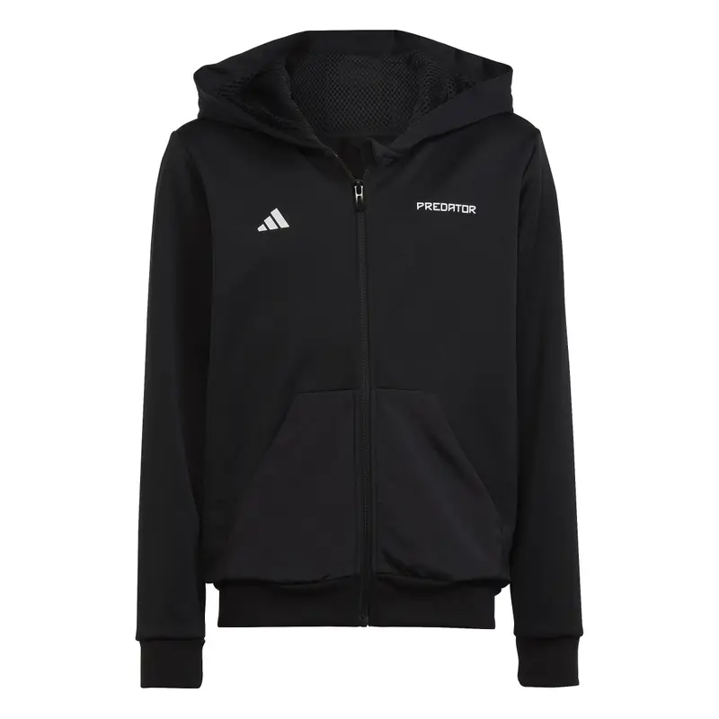 Felpa con cappuccio per bambini adidas Football-Inspired Predator Noir