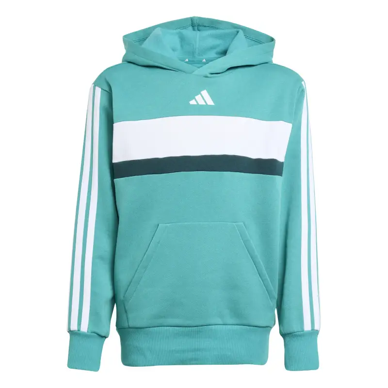 Felpa con cappuccio per bambini adidas Seasonal Essentials Tiberio 3-Stripes