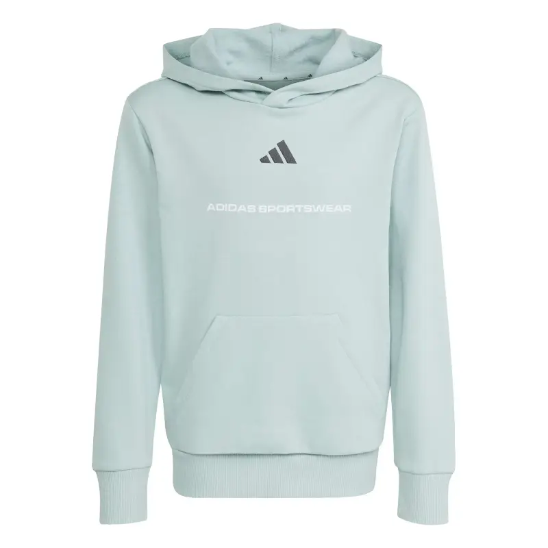 Felpa con cappuccio per bambini adidas Slogan