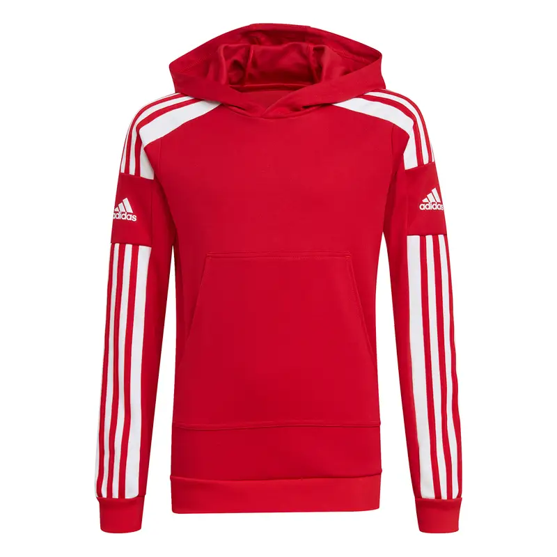 Felpa con cappuccio per bambini adidas Squadra 21 Rouge