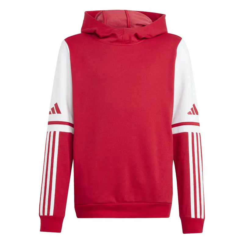 Felpa con cappuccio per bambini adidas Squadra 25 Rouge