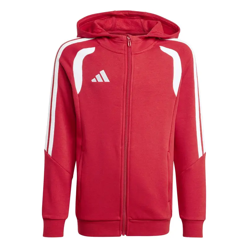 Felpa con cappuccio per bambini adidas Tiro26 League Rouge