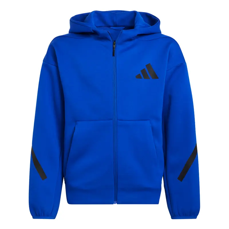 Felpa con cappuccio per bambini adidas Z.N.E Bleu