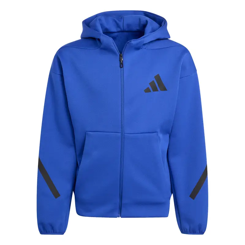 Felpa con cappuccio per bambini adidas Z.N.E Bleu
