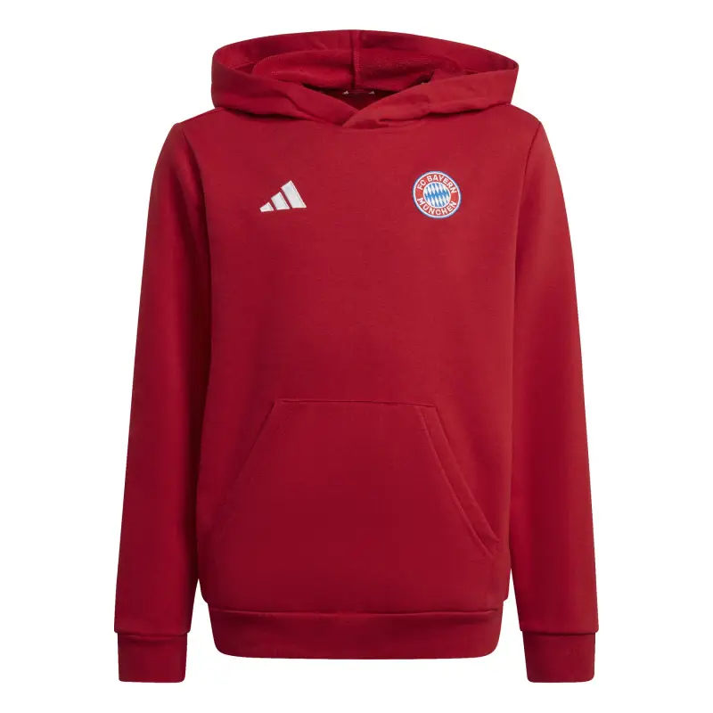 Felpa con cappuccio per bambini Bayern Munich 2024/25 Rouge