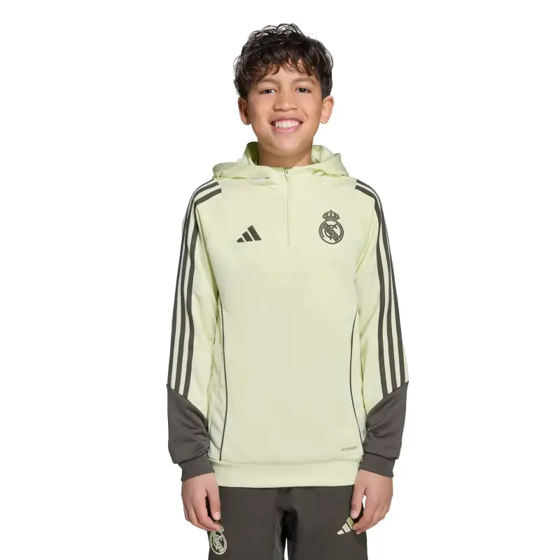 Felpa con cappuccio per bambino Real Madrid 2025/26