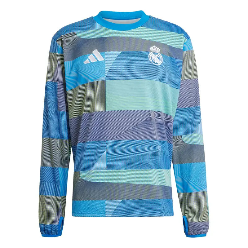 Felpa con cappuccio Real Madrid US 2025/26 Bleu