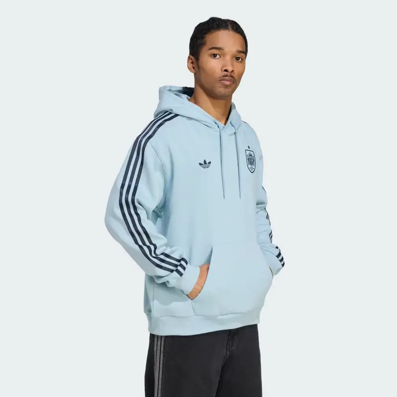 Felpa con cappuccio Spain Ash Grey miniatura 3