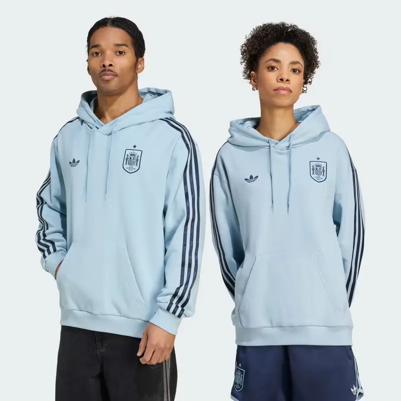 Felpa con cappuccio Spain Ash Grey