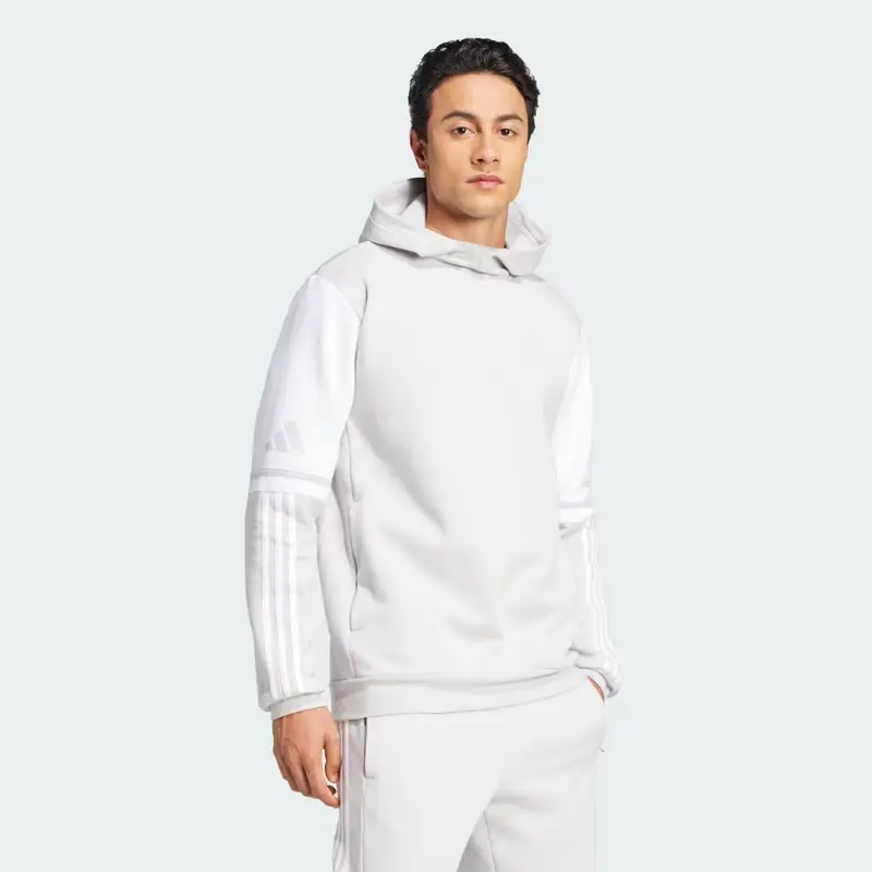 Felpa con cappuccio Squadra 25 Sweat Team Light Grey miniatura 3