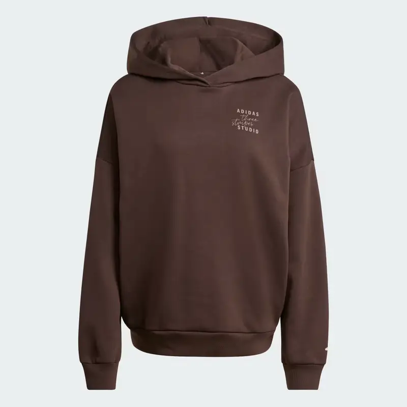 Felpa con cappuccio Studio 3 strisce Aurora Coffee miniatura 4