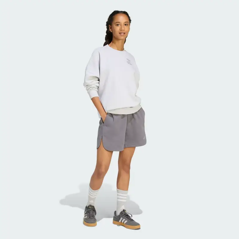 FELPA CON CAPPUCCIO STUDIO FL CON 3 STRISCE Light Grey Heather miniatura 3