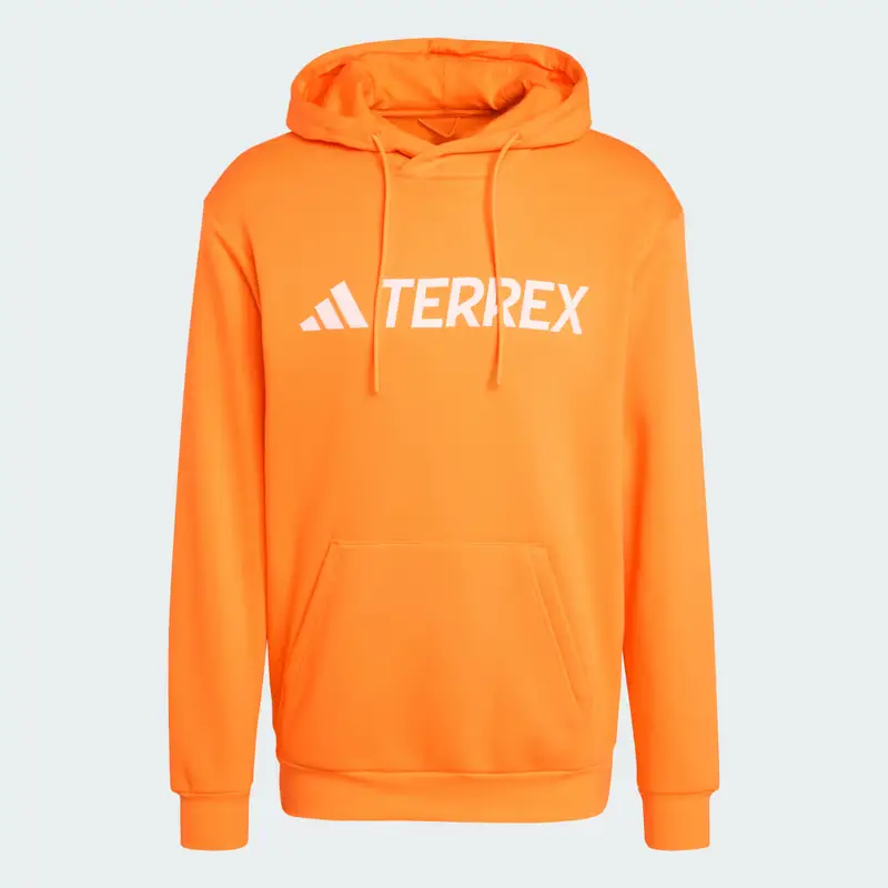 Felpa con cappuccio Terrex Multi Large Logo Pure Tangerine miniatura 4