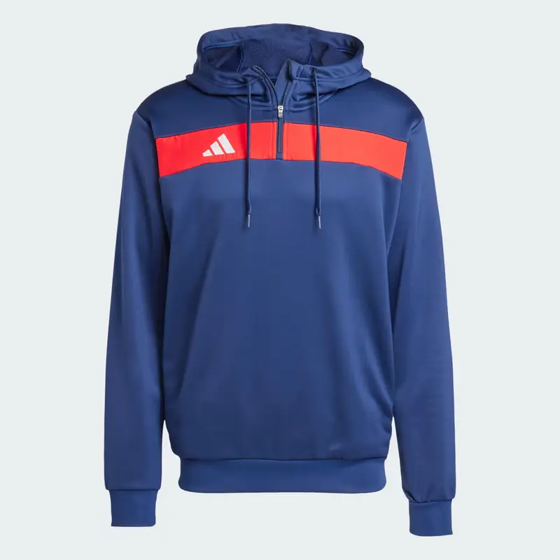 Felpa con cappuccio Tiro 25 Essentials Sweat Team Navy miniatura 4