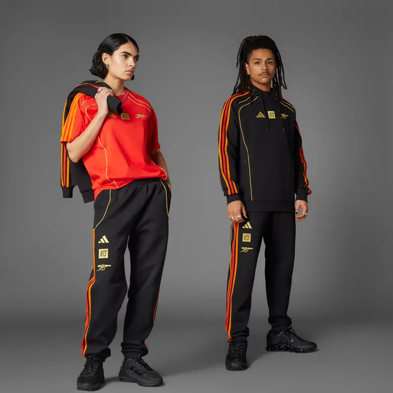 Felpa con cappuccio UBP Doubleknit Arsenal x NTS Black miniatura 4