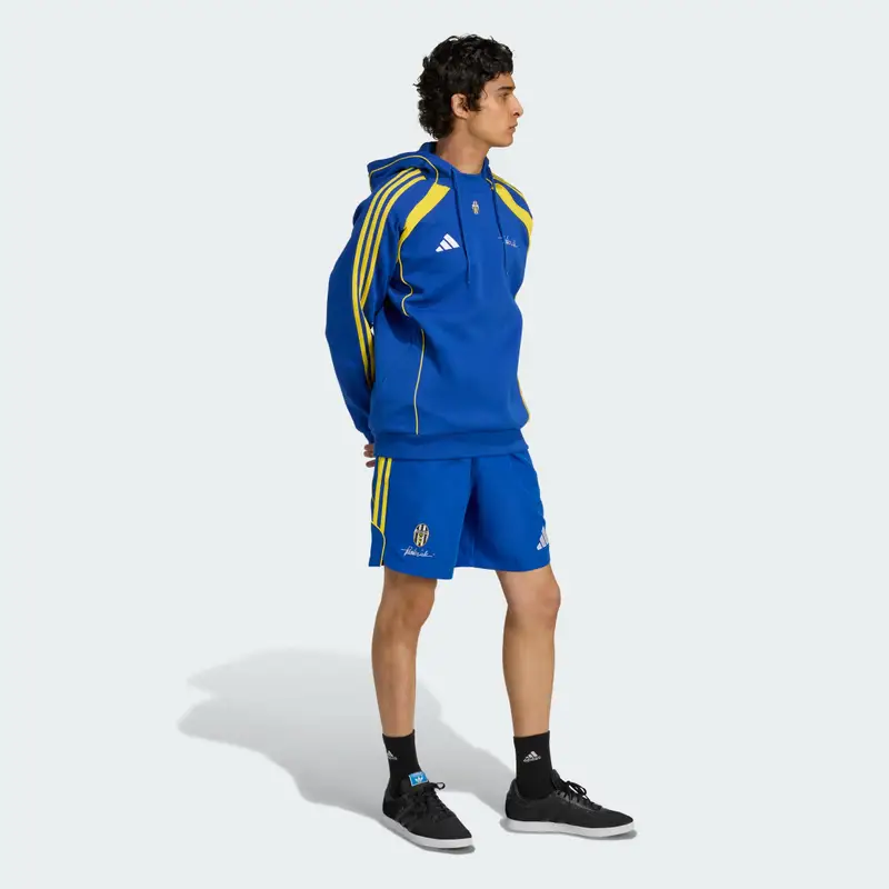 Felpa con cappuccio Vialli Pack Doubleknit Juventus Royal Blue miniatura 3
