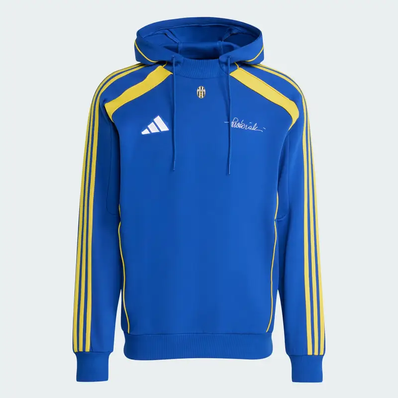 Felpa con cappuccio Vialli Pack Doubleknit Juventus Royal Blue miniatura 4